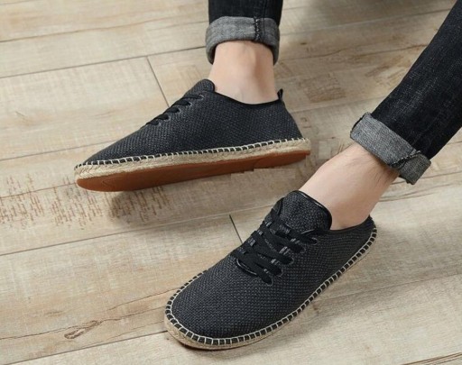 Herren-Espadrilles aus Canvas