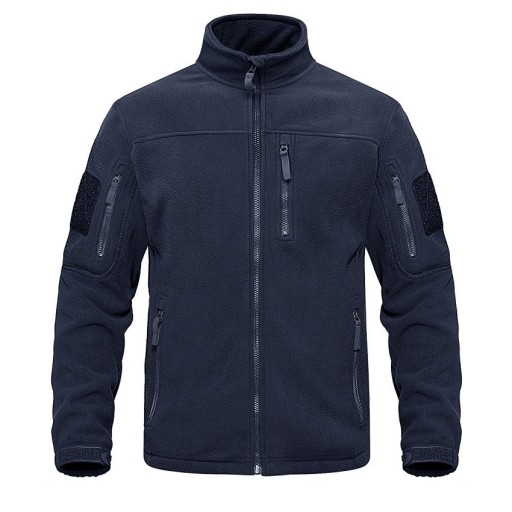 Herren-Fleecejacke mit Taschen