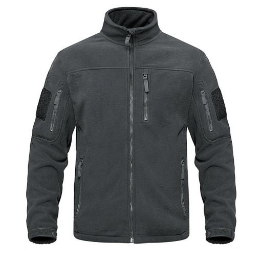 Herren-Fleecejacke mit Taschen