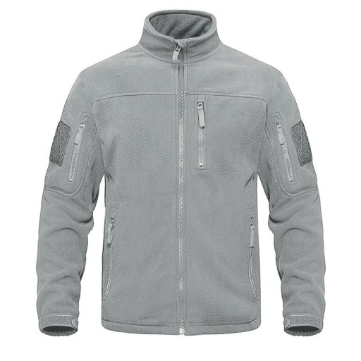 Herren-Fleecejacke mit Taschen