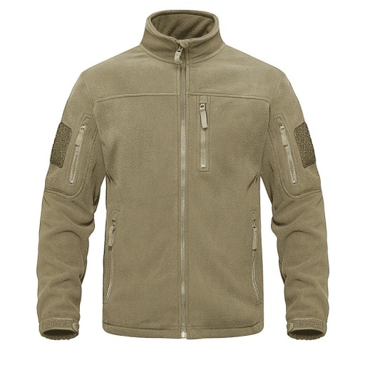 Herren-Fleecejacke mit Taschen