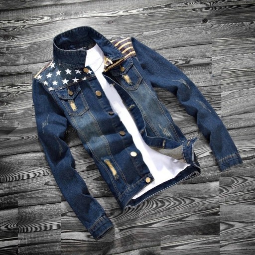 Herren-Jeansjacke F1203