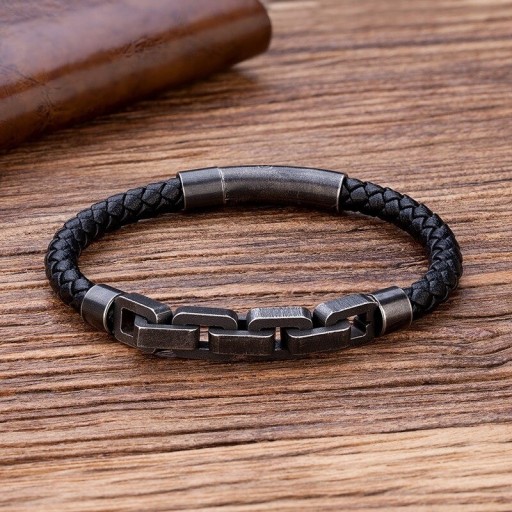 Herren-Lederarmband H510