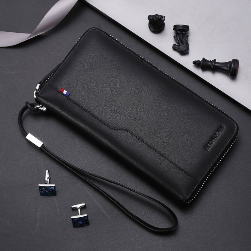Herren-Lederbrieftasche groß M427