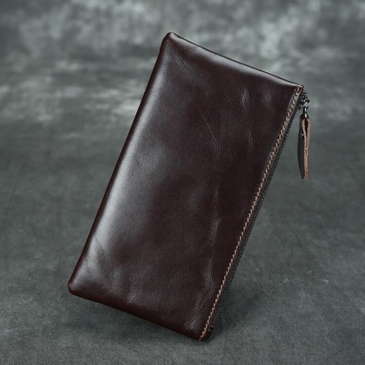 Herren-Lederbrieftasche groß M606