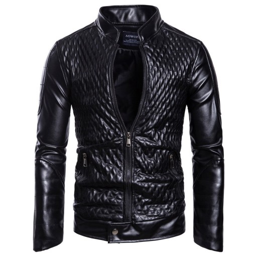 Herren-Lederjacke F375