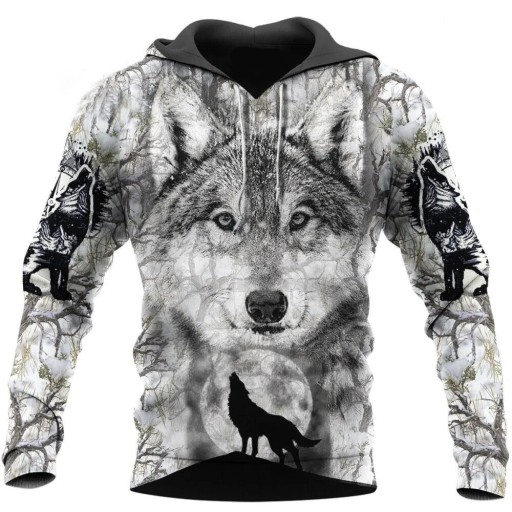 Herren-Sweatshirt Wolf F83