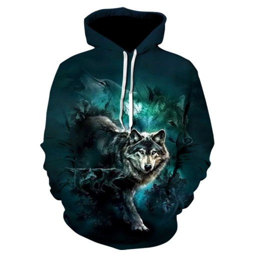 Herren-Sweatshirt Wolf