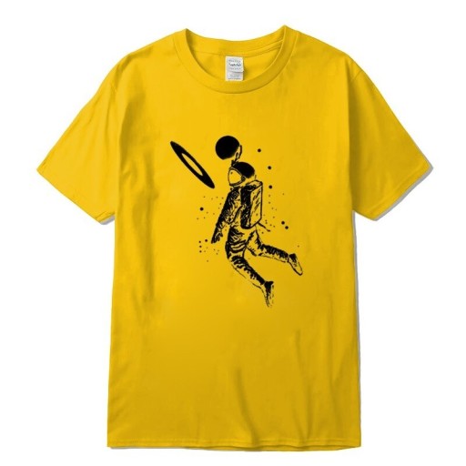 Herren-T-Shirt mit einem Kosmonauten T2204