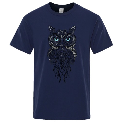 Herren-T-Shirt mit Eule T2164