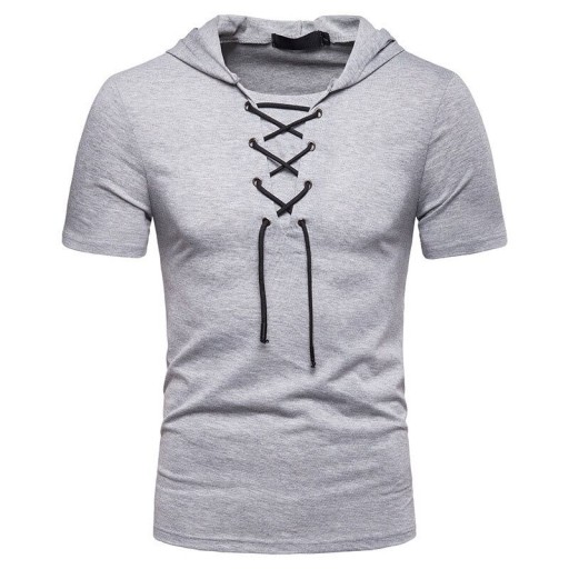 Herren-T-Shirt mit Kapuze T2080