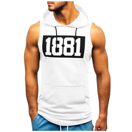 Herren-Tanktop mit Kapuze F1828