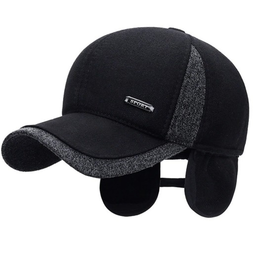 Herren-Wintercap mit Ohrenklappen