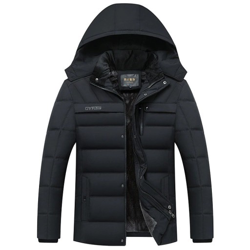 Herren-Winterjacke mit Kapuze A1802