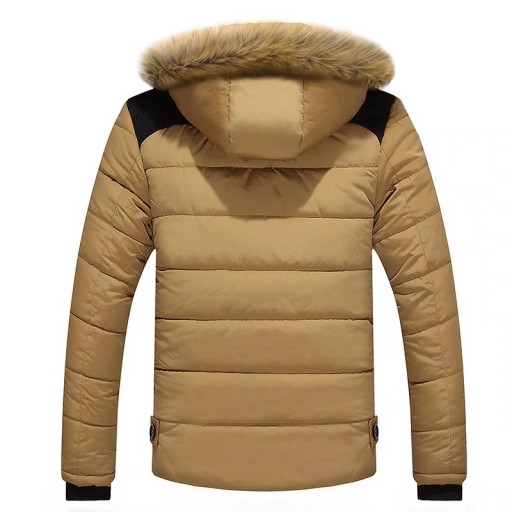 Herren-Winterjacke mit Pelzmantel J2629