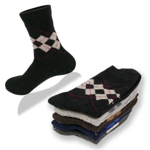 Herren-Wollsocken Kevin – 5 Paar