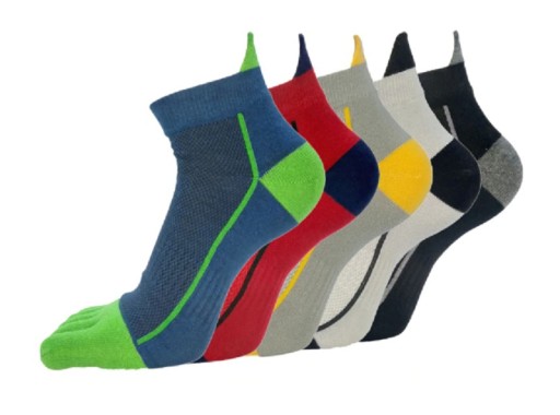 Herren-Zehensocken – 5 Paar A2427