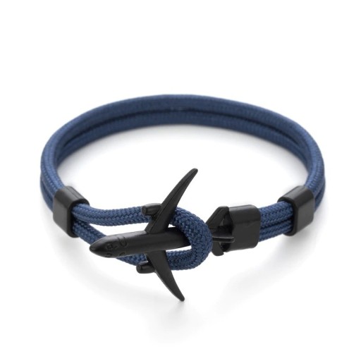 Herrenarmband mit einem Flugzeug