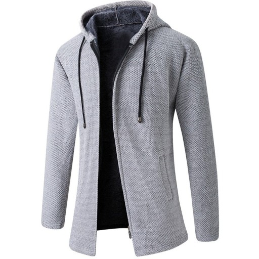 Herrenpullover mit Reißverschluss F178