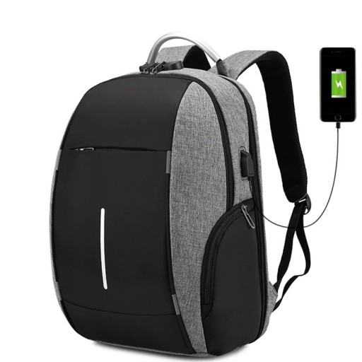 Herrenrucksack mit USB E957