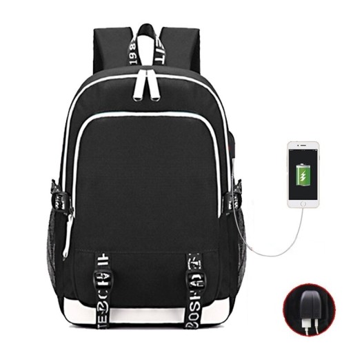 Herrenrucksack mit USB E969