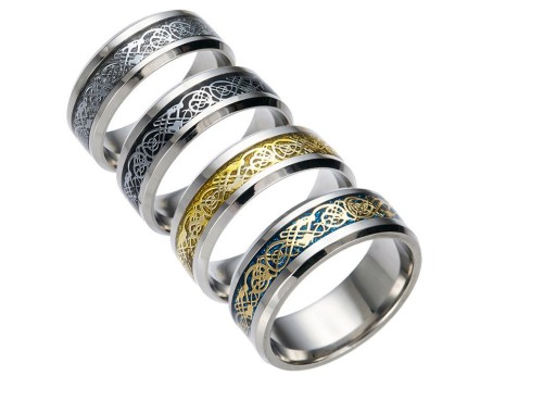 Herrering med ornament J2693
