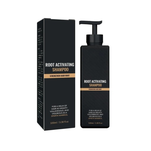 Herreshampoo til hurtig hårgenvækst 100 ml Regenerering Næring Rødder Styrkelse af hårstruktur Mod hårtab og skæl