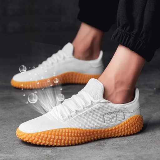 Herresneakers med gummisål J2192