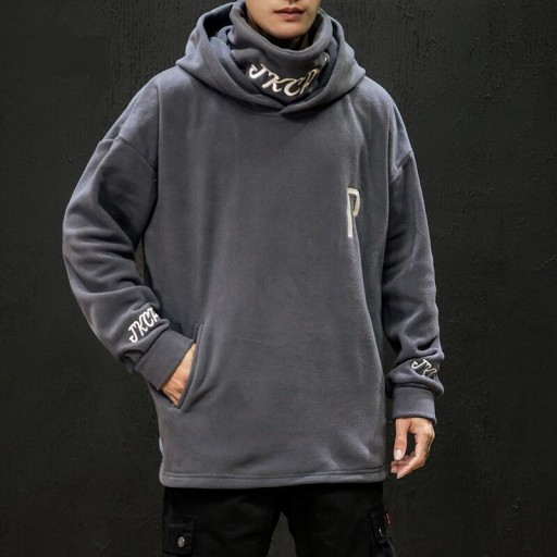 Herresweatshirt med krave F61