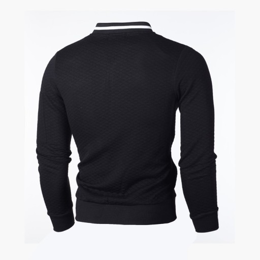 Herresweatshirt med krave F7