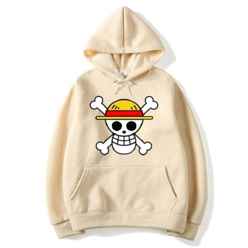 Herresweatshirt med piratprint