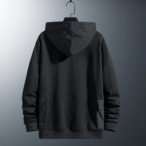 Herresweatshirt med spænder