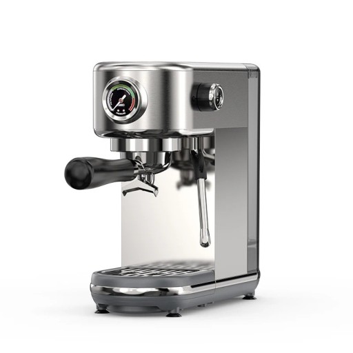 HiBREW H10B poloautomatický espresso kávovar 20 Bar super tenký design s nastavitelnou teplotou pro cappuccino horkou i studenou kávu EU zástrčka