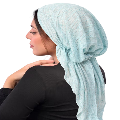 Hidžábimuskulainen pipo, pään ympärys 58 cm, pehmeä turban peitetylle päälle, ympäri vuoden käytettävä rento pipo naisille ja tytöille