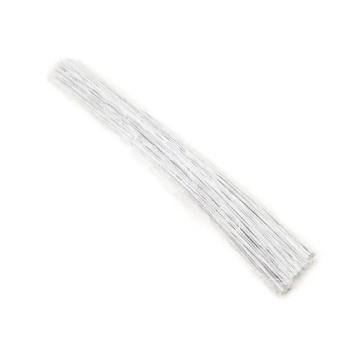 Hienovarainen floristiikkalanka keinotekoisten kukkien valmistukseen 20 kpl 0,45 mm pituus 36 cm rautalanka pienille kukille seppeleisiin ja askarteluun