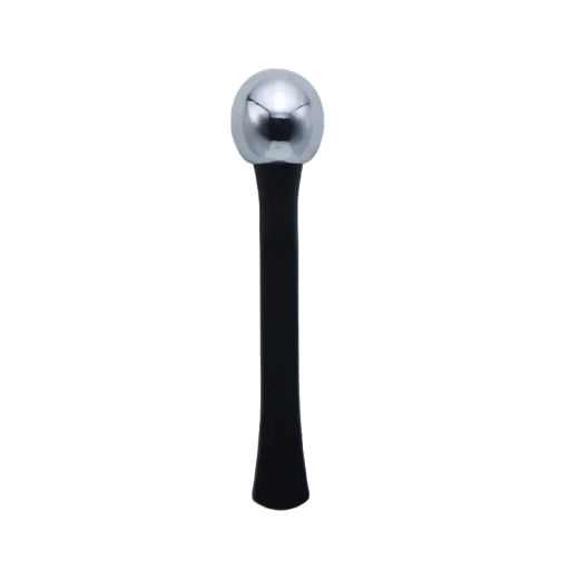 Hierontapuikko metallipallolla Jäähdytystikku silmähierontaan Silmänympärysihon hierontarulla 5,7 x 1,2 cm