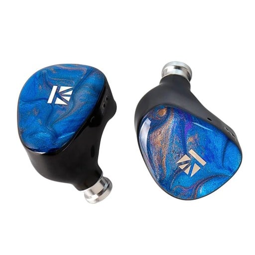 Hifi oordopjes KBEAR KB02 Duale drivers Botgeleiding en dynamische driver Beryllium membraan Hars lichaam Afneembare kabel