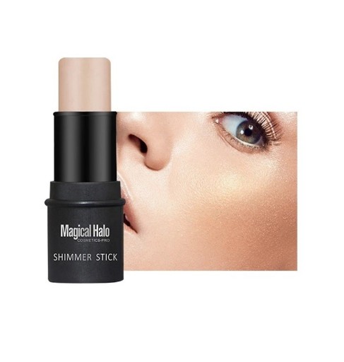 Highlighter Stick Glitrende Contouring Bronzer til ansigt Lysnende ansigtskonturering