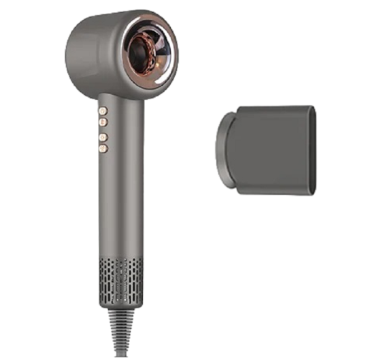 Hiustenkuivaaja ionisaattorilla Ammattimainen hiustenkuivaaja infrapunavalolla Hiustenkuivaaja lämpötilansäädöllä ja lisäosalla 1600 W 220 V