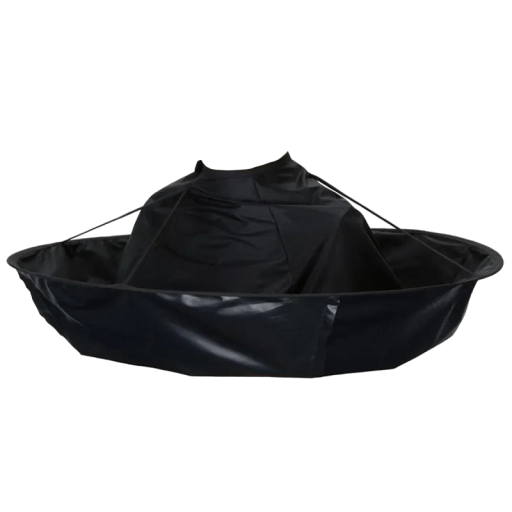Hiustenleikkaukseen tarkoitettu kampaajan kaulus, vedenpitävä 60 cm V212