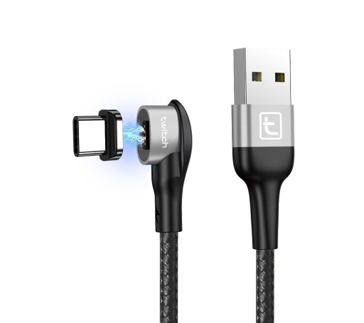 Hoekige magnetische USB-kabel K473