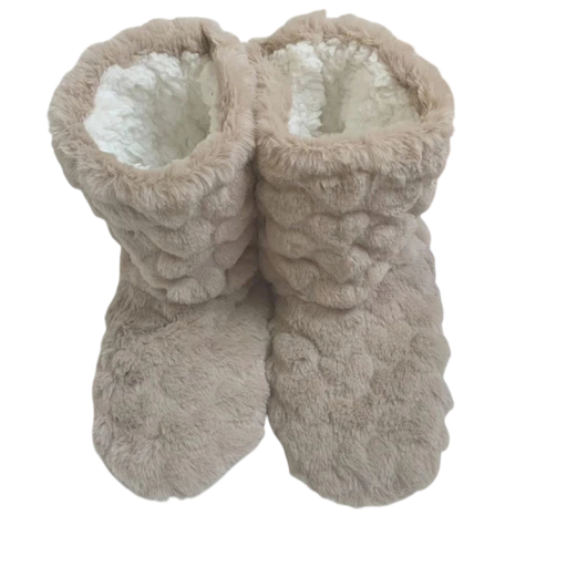 Hoge pluche winterpantoffels met antislipzool Dikke, harige, warme pantoffels Comfortabele huisschoenen voor de winter voor vrouwen