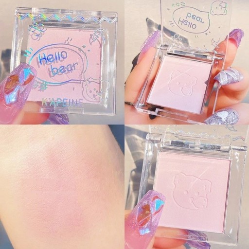 Højpigmenteret blush Langvarig mat pudderblush