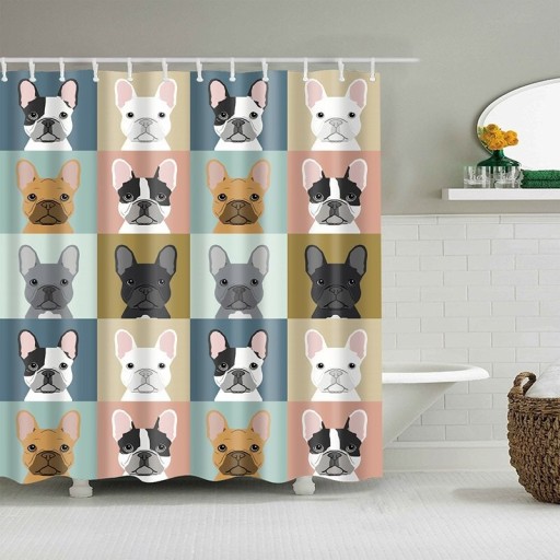 Honden douchegordijn