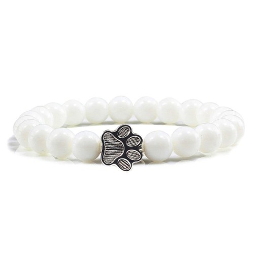 Hondenpoot kralen armband