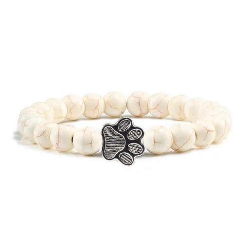 Hondenpoot kralen armband