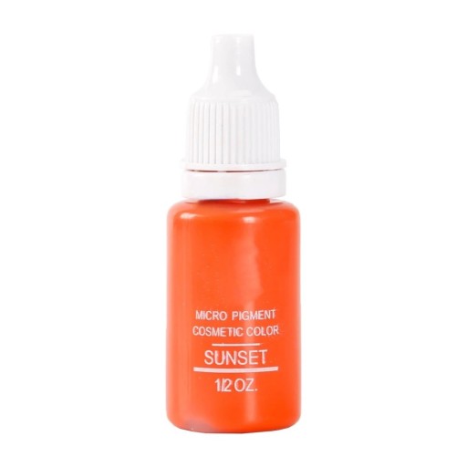 Hoogwaardige semi-permanente tatoeage-inkt Gekleurde inkt voor tatoeages en permanente make-up Tatoeage-inkt voor tijdelijke tatoeages en make-up 15 ml