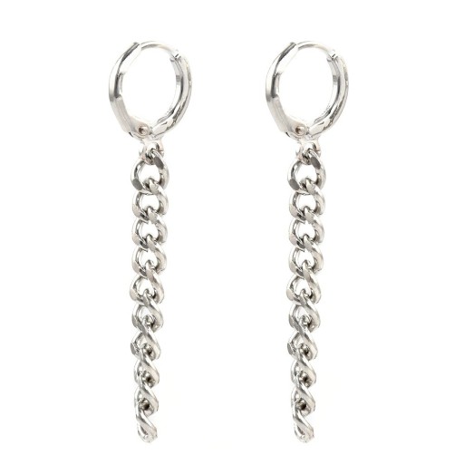 Hoop Earrings with Pendant G188