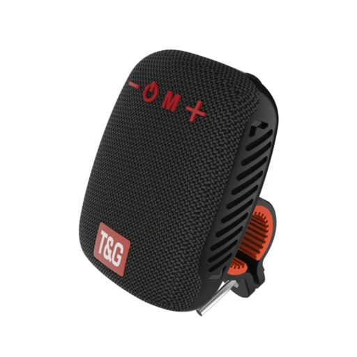 Hordozható kültéri Bluetooth 5.3 hangszóró sztereó hangzással TWS mélynyomó extra basszus móddal FM TF kártya U lemez kihangosító 500mAh