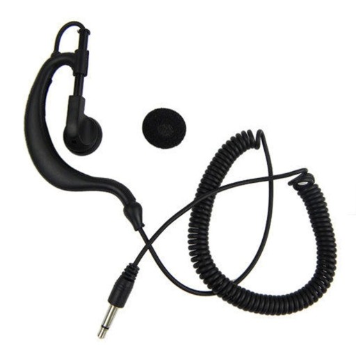 Høretelefon med fleksibelt kabel